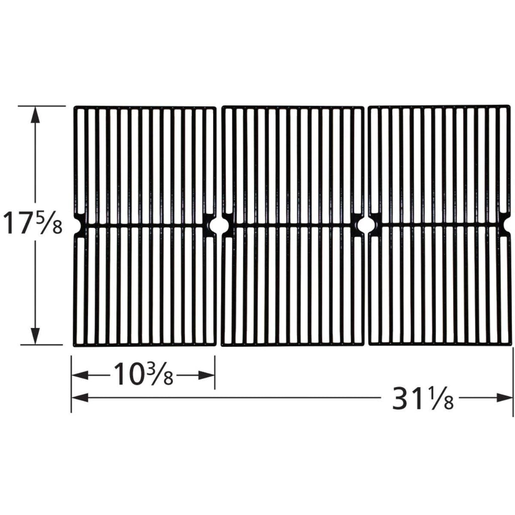 3pc Cast Iron Cooking Grid for Gas Grills O388762