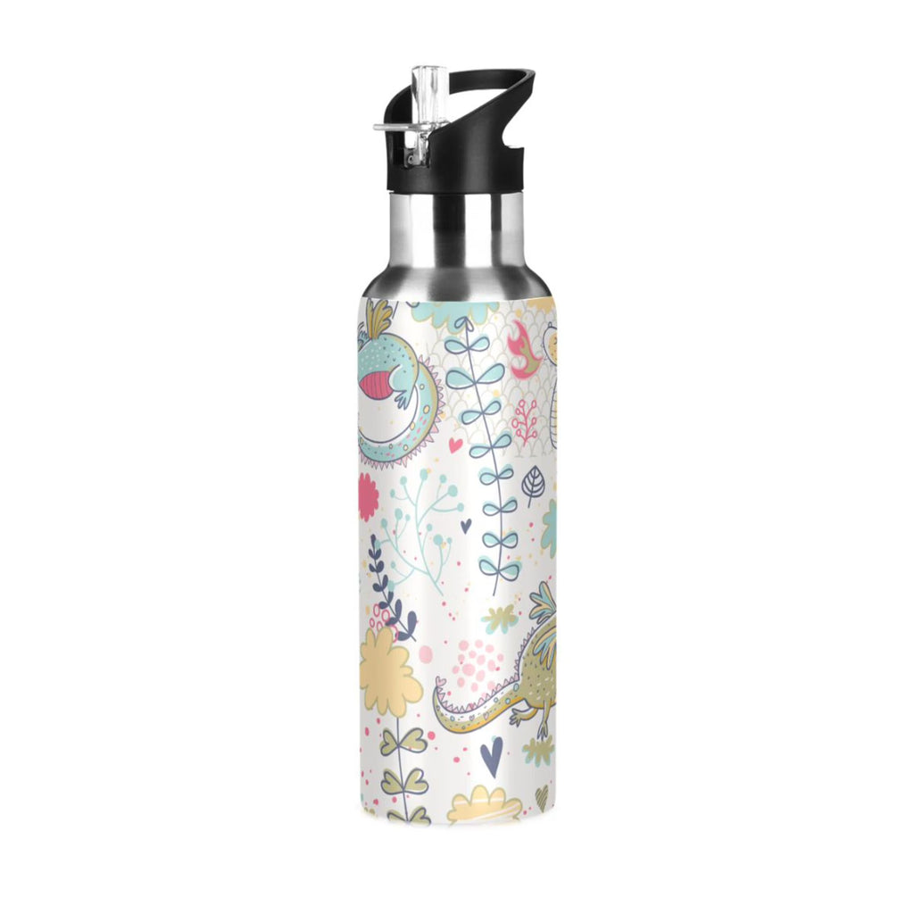 Stainless Steel Insulated Water Bottle with Straw Lid U517017