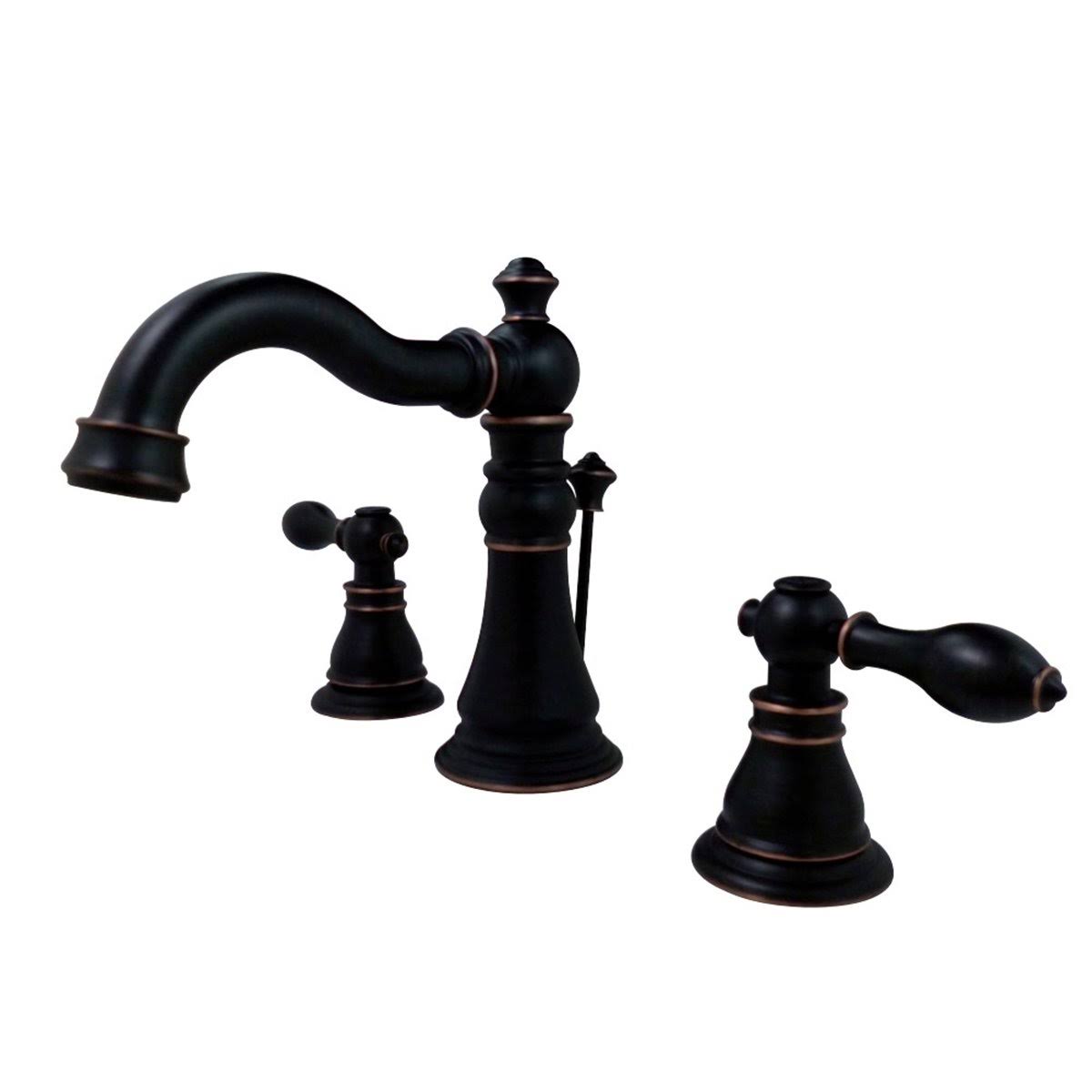 Matte Black Widespread Bathroom Faucet M63688