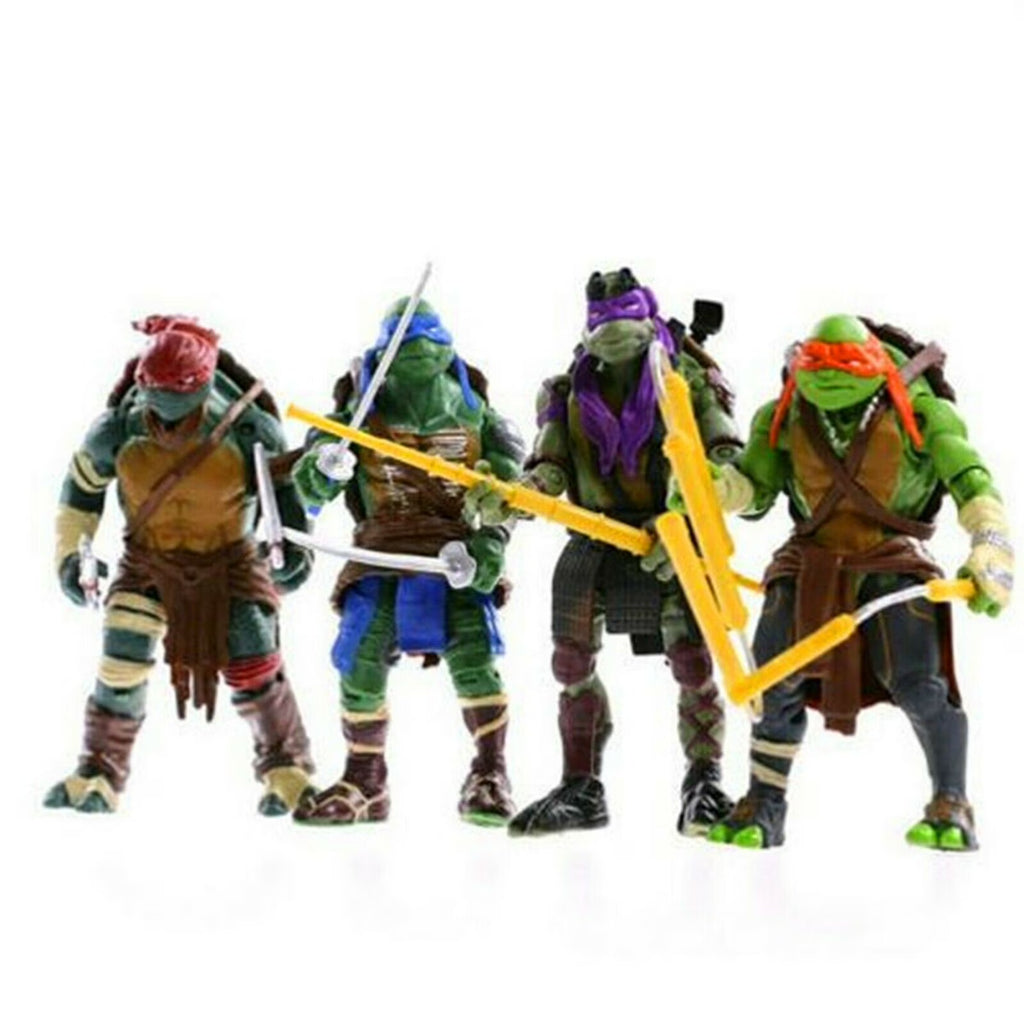 4 PCs Teenage Mutant Ninja Turtles Classic Collection Action Figures E112