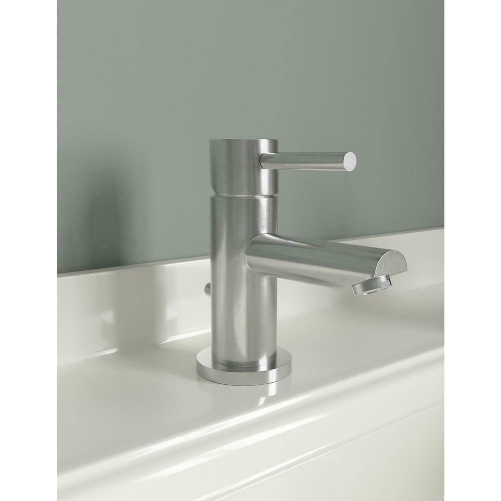 Satin Nickel Single Handle Bathroom Faucet J90058