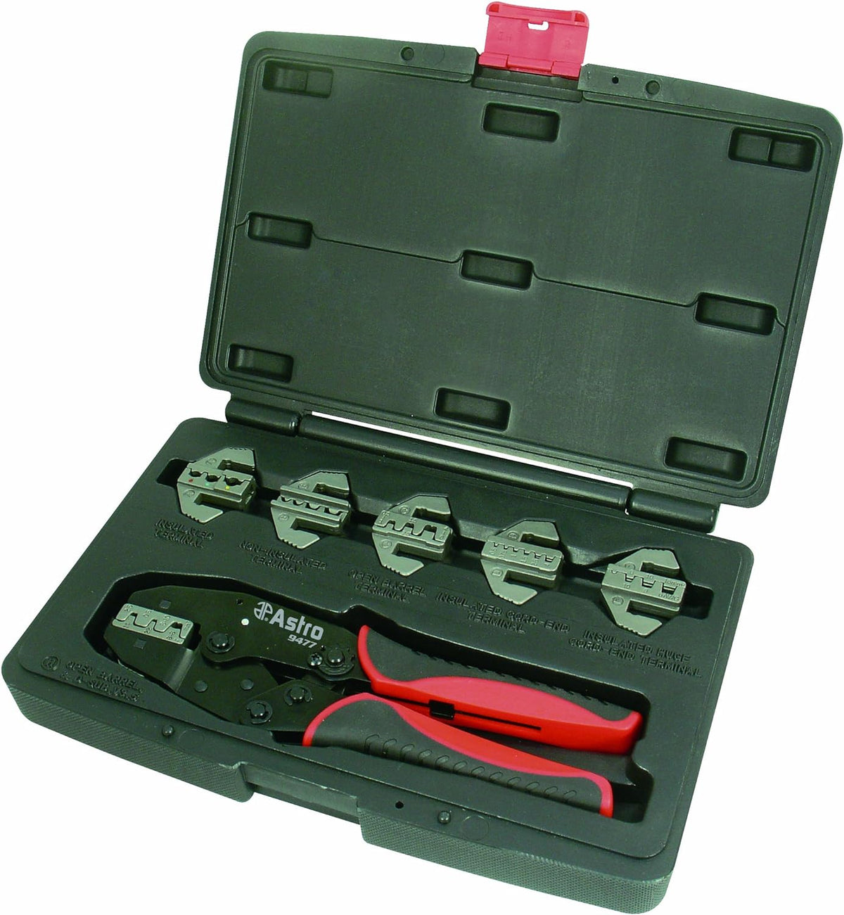 7-Piece Quick Interchangeable Ratchet Crimping Tool Set A32901