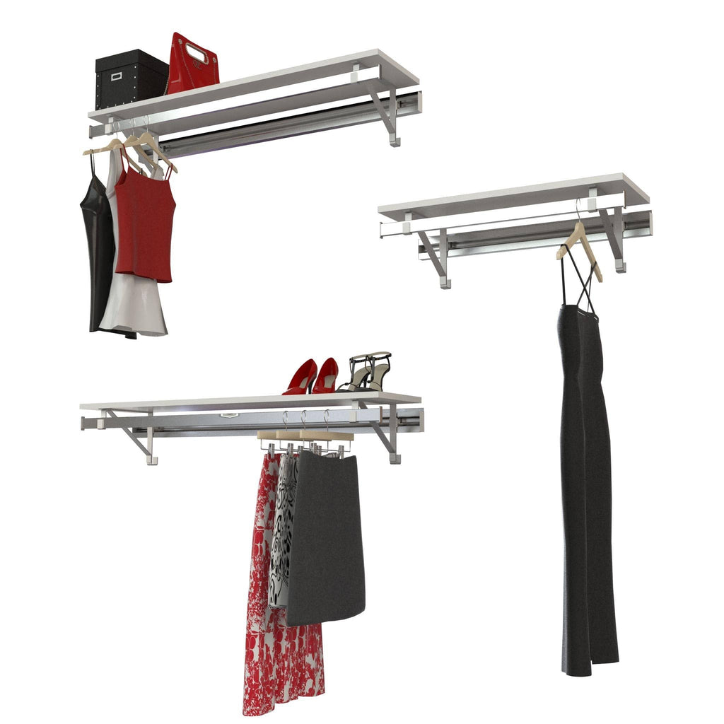 Maple Closet Organizer System F1160