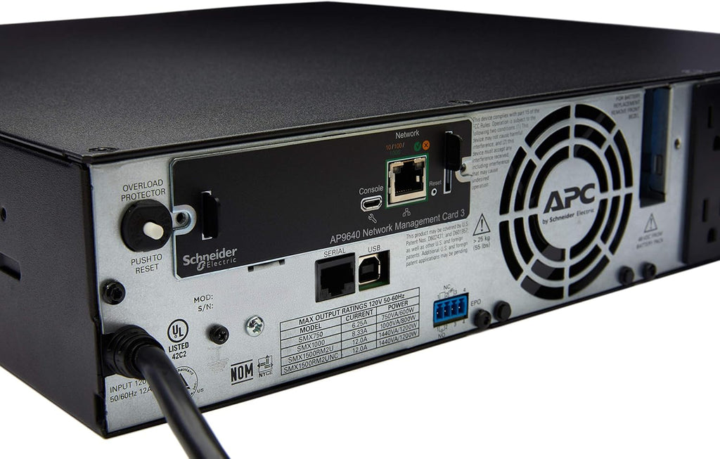 APC UPS Network Management Card 3 with 2 USB Ports and Temperature Monitoring I606628