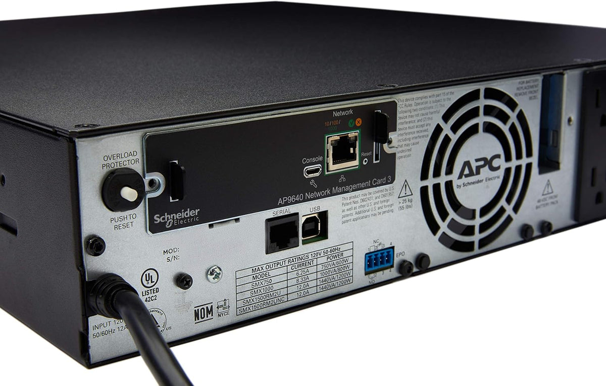 APC UPS Network Management Card 3 with 2 USB Ports and Temperature Monitoring I606628