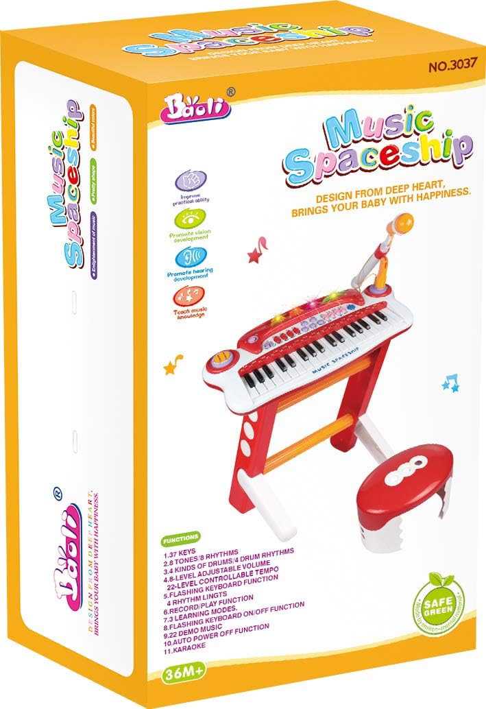 37 Keys Musical Toy Keyboard Piano X95447