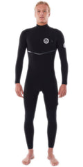 Black 3/2mm Zip Free Wetsuit Q669230