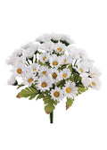 24 Pc White Mini Daisy Bush R854