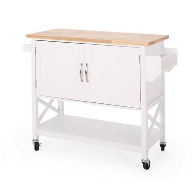 White Kitchen Cart Y4990