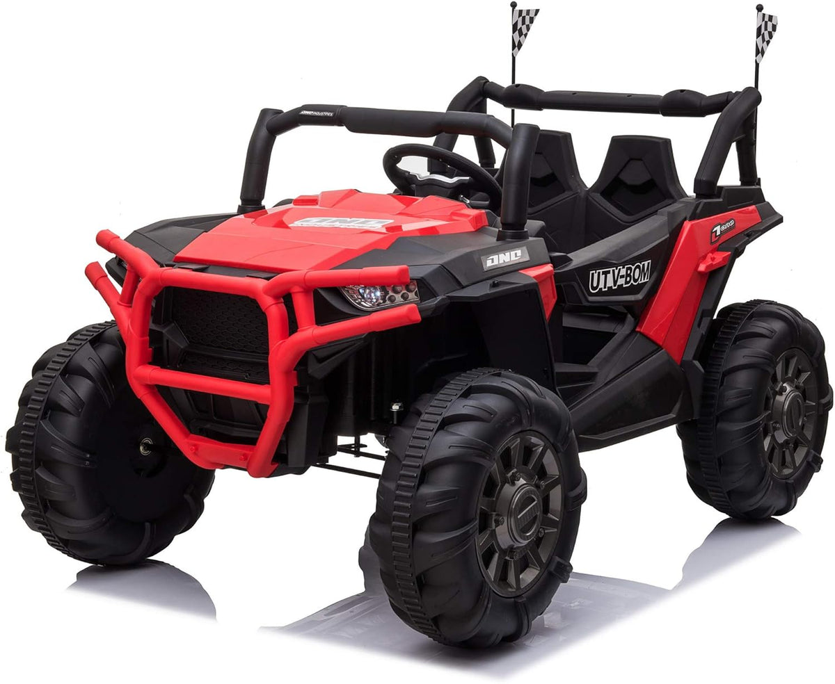 Rose Red Electric Ride-On Car SUV with Remote Control P275