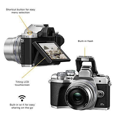 Black Camera with 14-42mm Lens H68100
