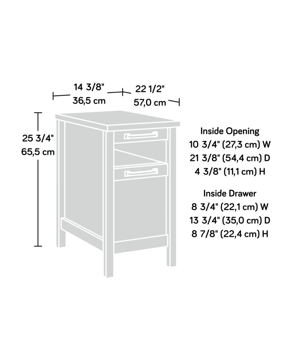 Mystic Oak Side Table V723