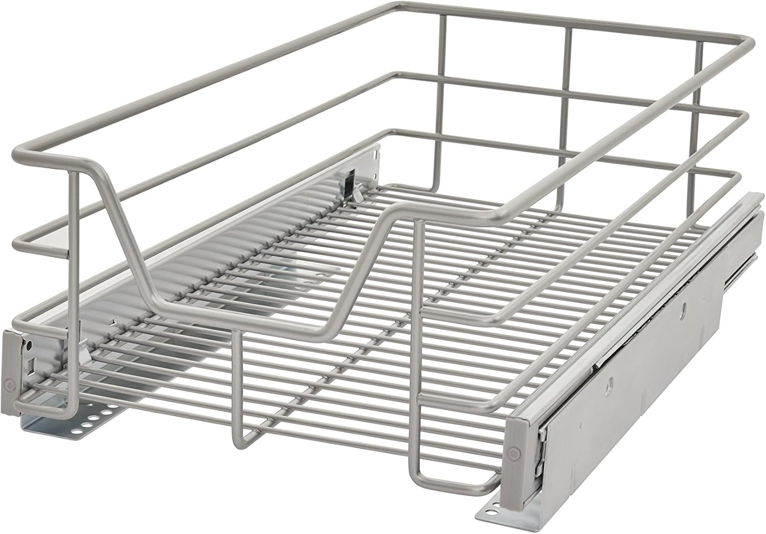 11.5-Inch Wide Kitchen Single Tier Cabinet Pull Out Basket H1791