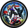 Avengers Birthday Decorations Plates Napkins Cups Table Cover Banner Plastic Cutlery Serves P250621