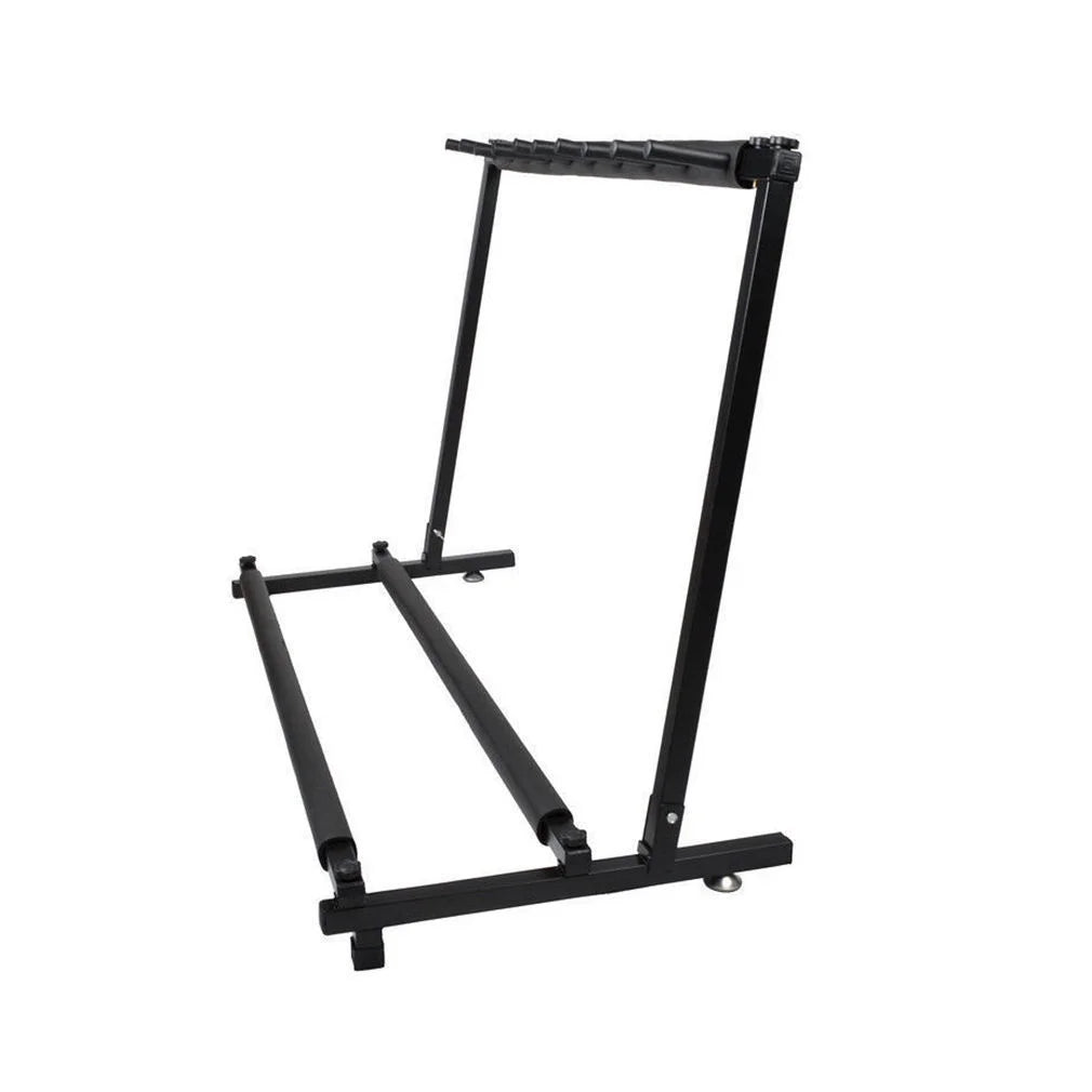 Triple Folding Guitar Bass Holder Rack Stand R242