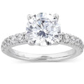 4Ct Diamond Engagement Ring in 14k White, Yellow, or Rose Gold P447867