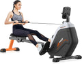Magnetic Rowing Machine with Adjustable Resistance and LCD Monitor W2414
