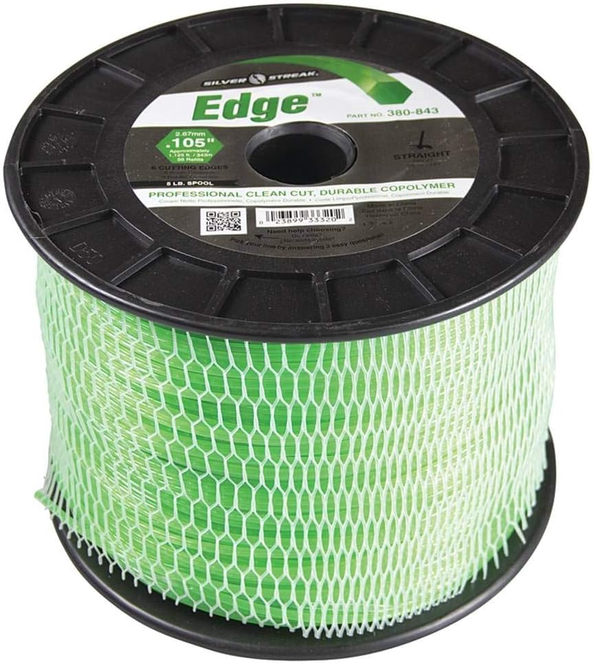 Silver Streak Trimmer Line 1,125-Foot by .105-Inch Pack of 2 J26905