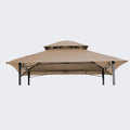 Beige Double Tier BBQ Tent Cover H39884