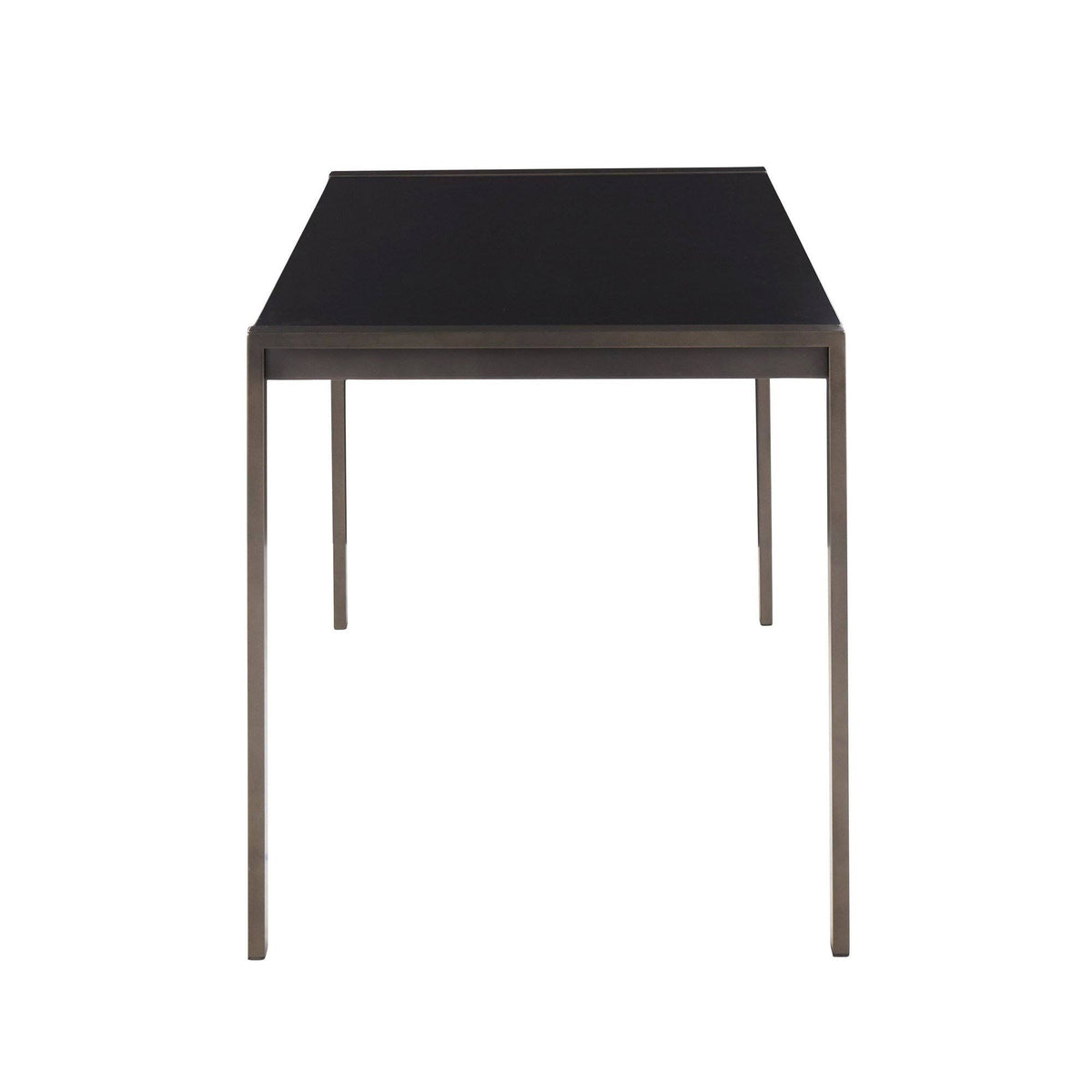 Antique Steel Black Wood Dinette Table P8513