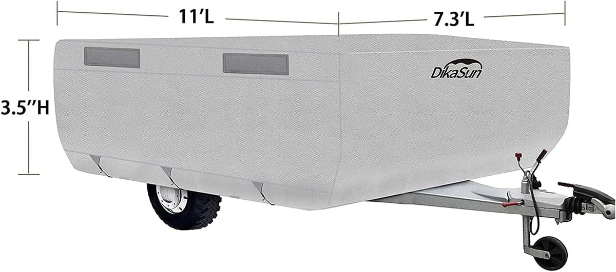 Pop Up Folding Camper Cover with Adhesive Repair Patches R801