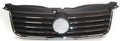 Black Shell & Insert Grille Assembly with Chrome Molding Z346839