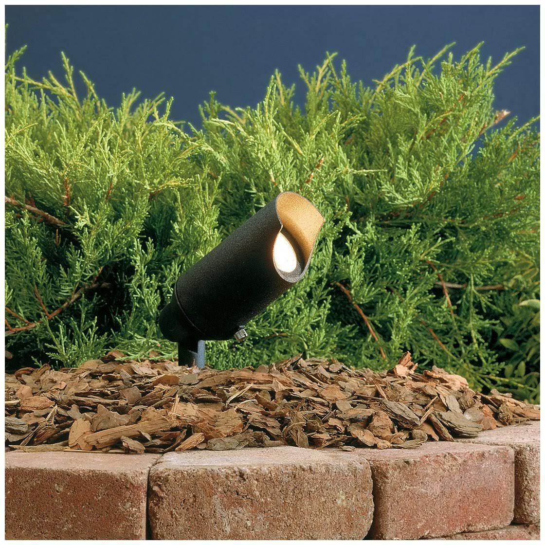 Textured Black Landscape Light Y8512
