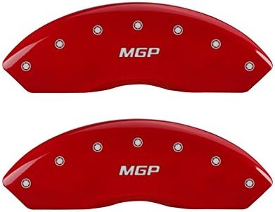 Red MGP Caliper Covers Set of 4 for Audi A4 Quattro D2330