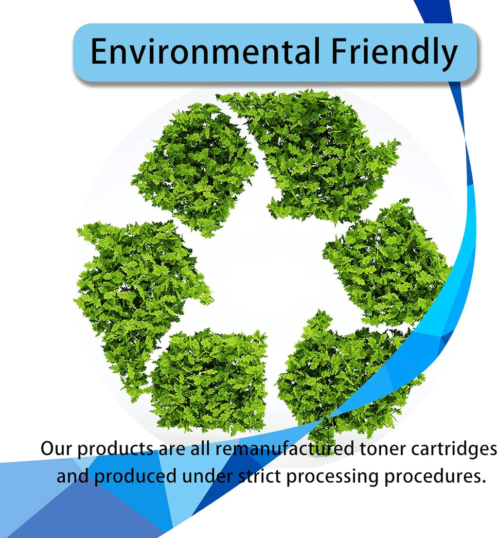 Remanufactured Toner Cartridge Replacement for Lexmark CS725 CX725 CS720 CS720de CS720dte CS725de CS725dte CX725de CX725dte Printer 74C10K0 74C10C0 74C10M0 74C10Y0 (4 Pack) R4390