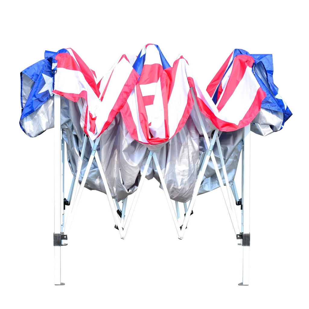 10 x 10 Pop-Up Canopy Tent with Mesh Walls Q9889