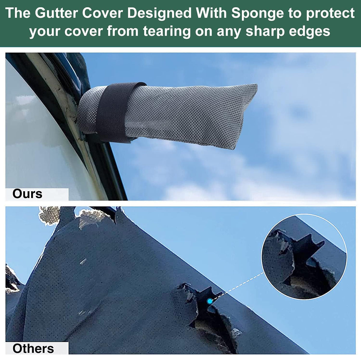 24ft Waterproof 6 Layers RV Travel Trailer Cover with Tongue Jack Cover M766544