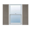 Clay Vinyl Open Louver Shutters T570