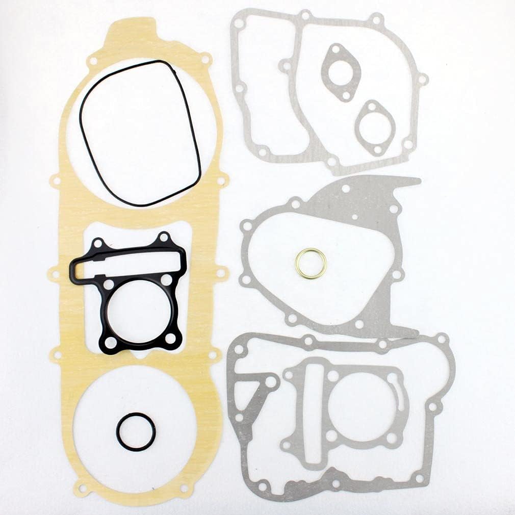 57.4mm Bore 150cc GY6 Engine Rebuild Kit Cylinder Head Pack of 2 O544