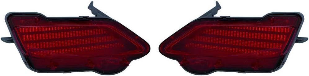 Reflector for Toyota RAV4 2013 2014 2015 Pair Pack of 2 R6562