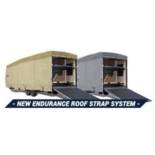 Gray Toy Hauler Trailer Cover O4832