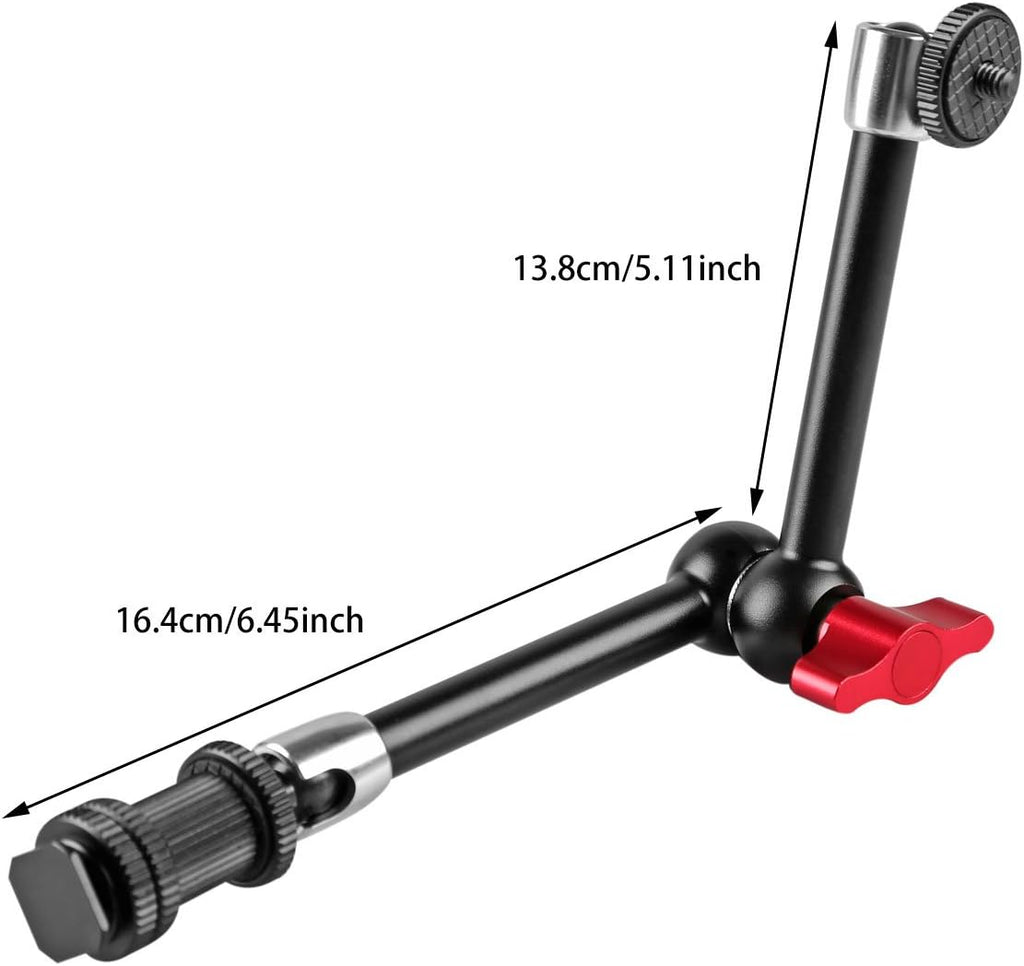 11inch Adjustable Articulating Friction Magic Arm with Large Super Clamp V79010