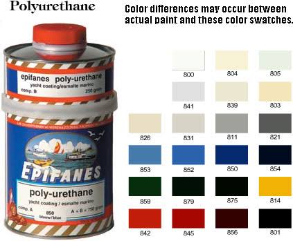 Paint Polyurethane 2-Part 750ml Bright Blue H784