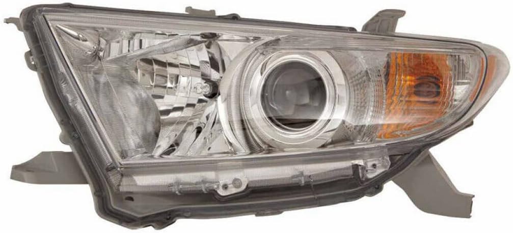 Headlight Assembly for Toyota Highlander 2011 2012 2013 Passenger Side R14518