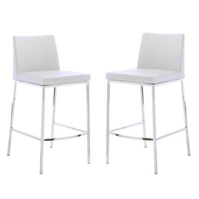 White Counter Stool O2982