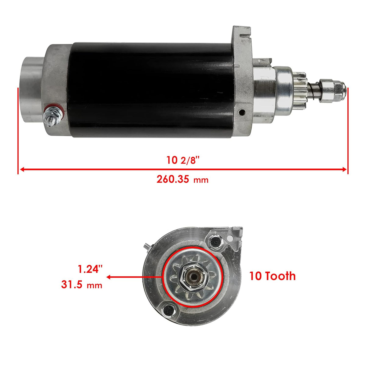 Starter Mercury 90Hp 1987-1988 1991-1999 C1970