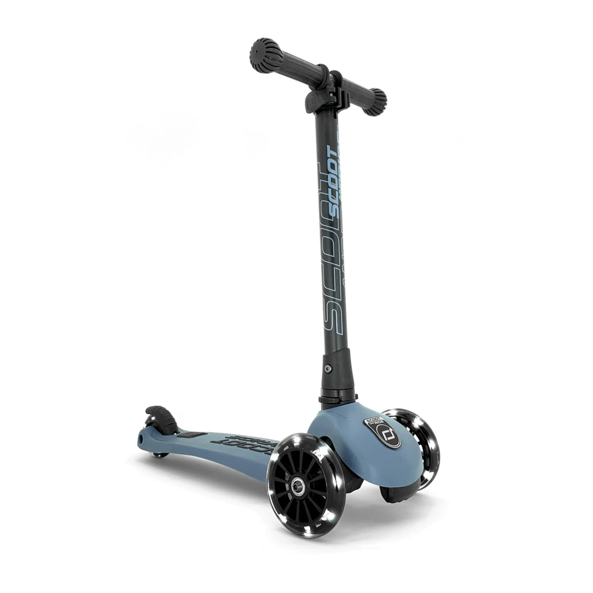 Steel Blue LED Kick Scooter Z55462