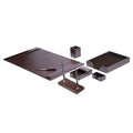 7-Piece Bonded Leather Desk Set I5219