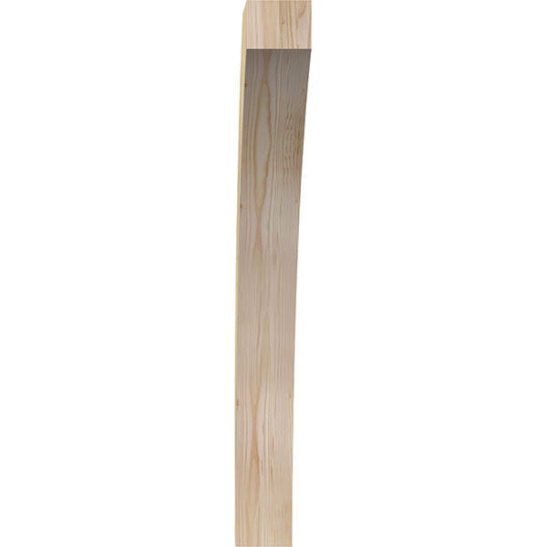 4x22W x 24x22D x 36x22H Rough Sawn Brace, Douglas Fir I19857