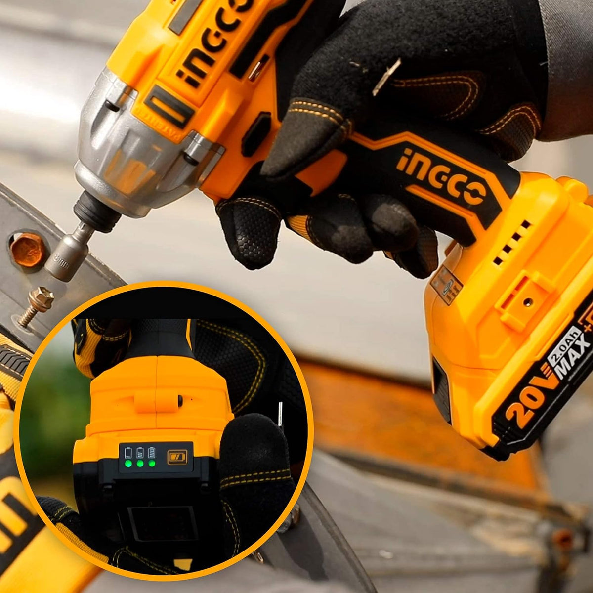 20V Brushless Cordless Impact Driver Set Z6871