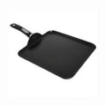 Black Aluminum Stove Top Griddle with Cool Touch Handle U530