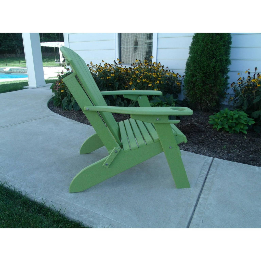 Weathered Wood Poly Adirondack Chair B5714