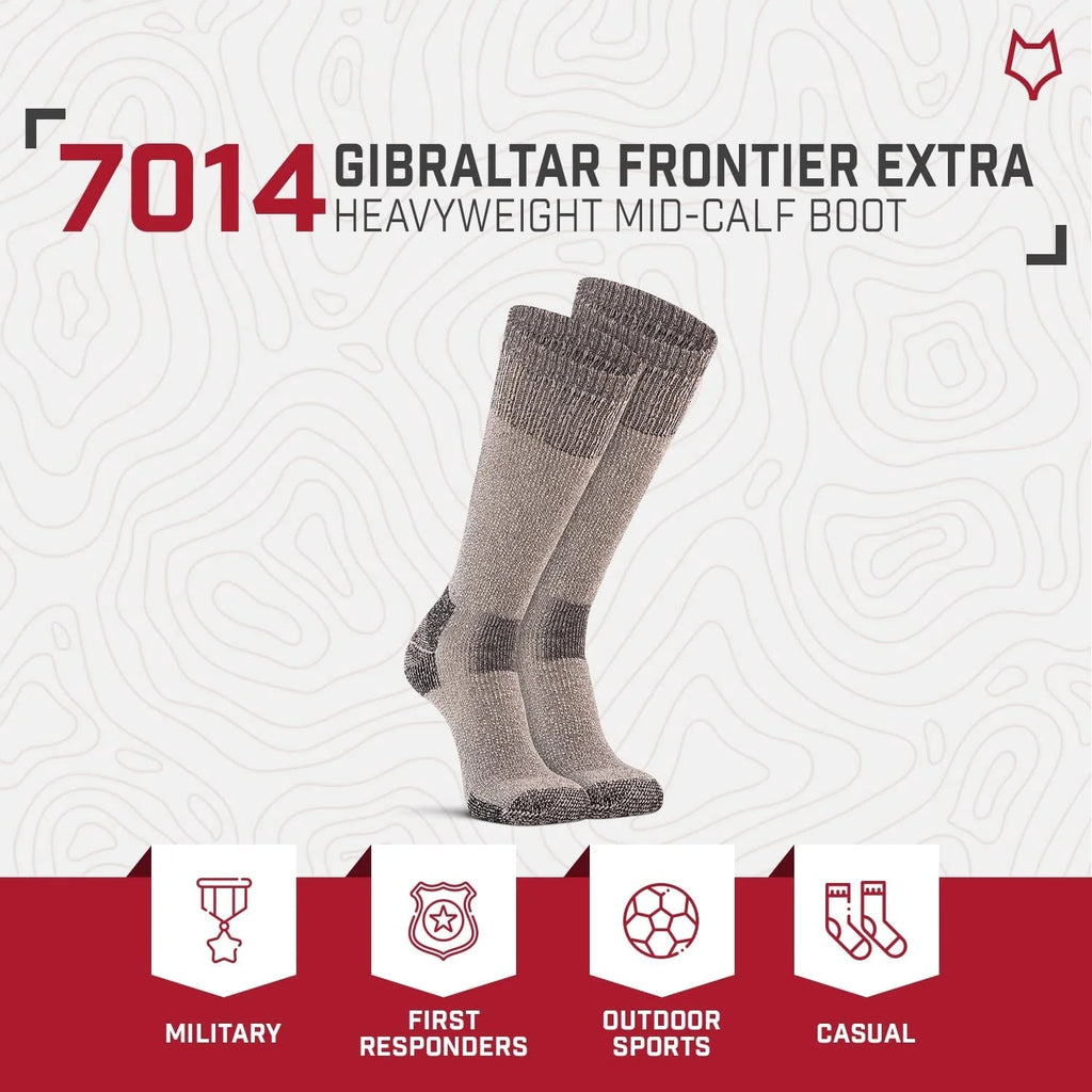 Charcoal Frontier Otc Socks U287764
