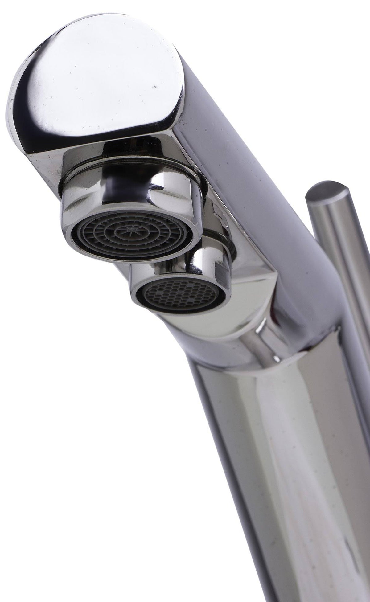 Solid Polished Stainless Steel Kitchen Faucet with Built in Water Dispenser P846
