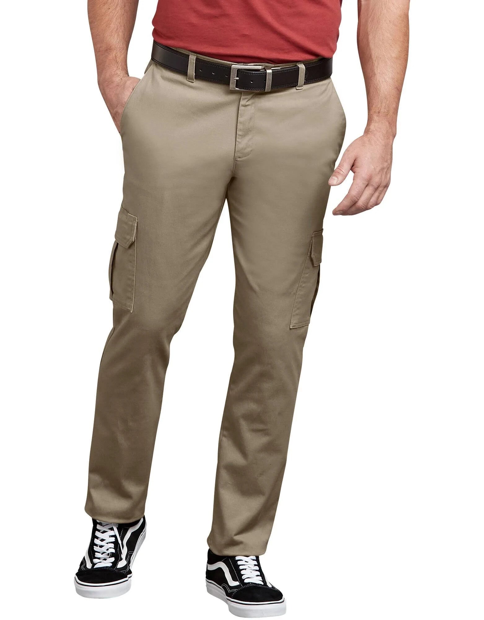 Rinsed Desert Sand Washed Cargo Chino Q736697