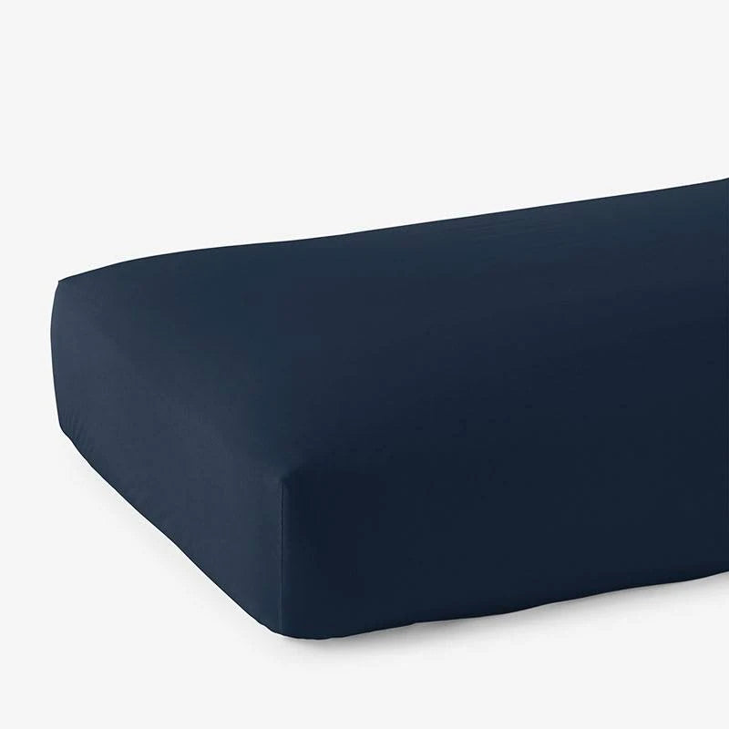 Midnight Blue Supima Cotton Sateen California King Fitted Sheet R86013